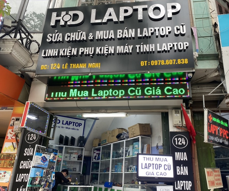 Địa chỉ thu mua laptop cũ giá cao tại hà nội